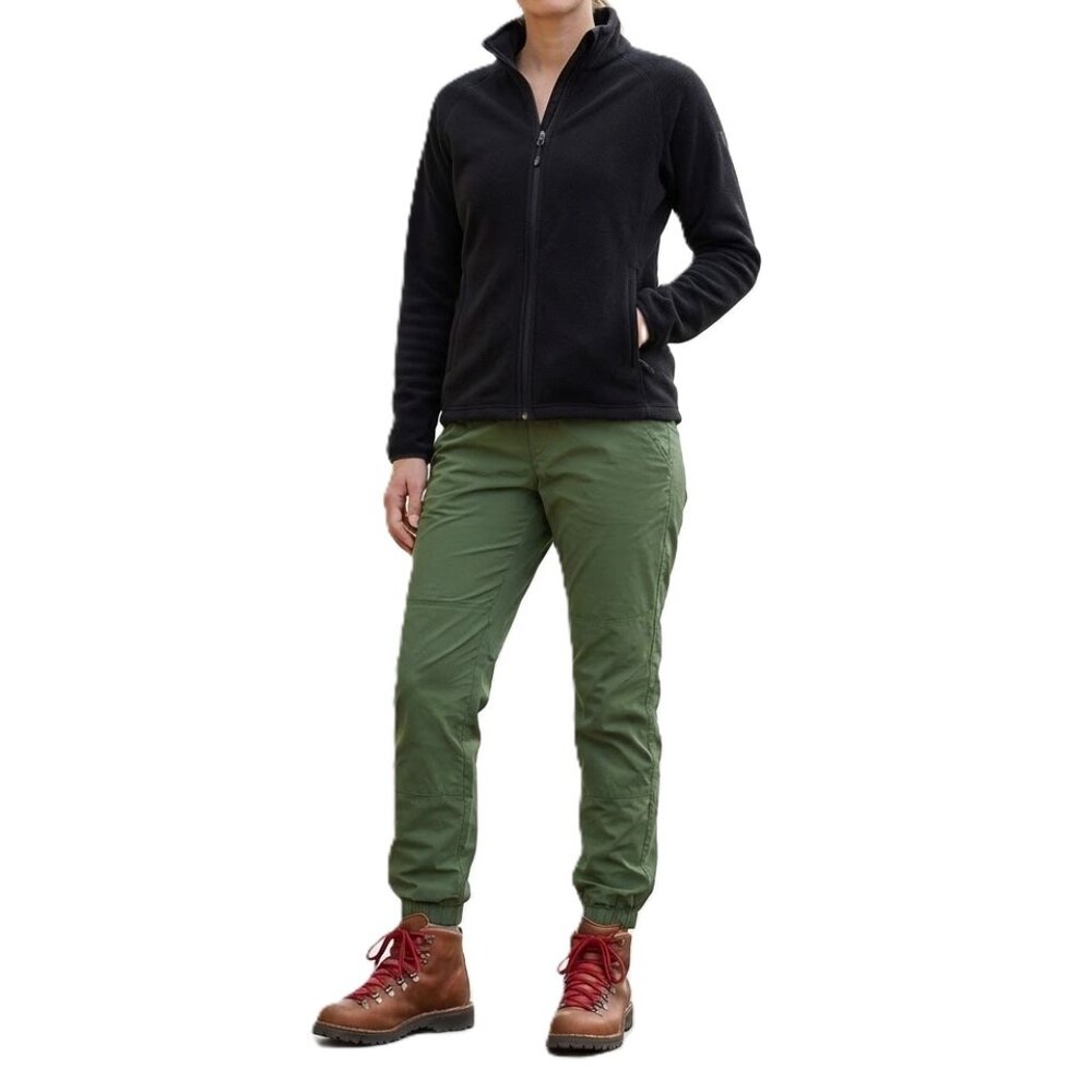 Women's Olive Green Utility Jogger Pants